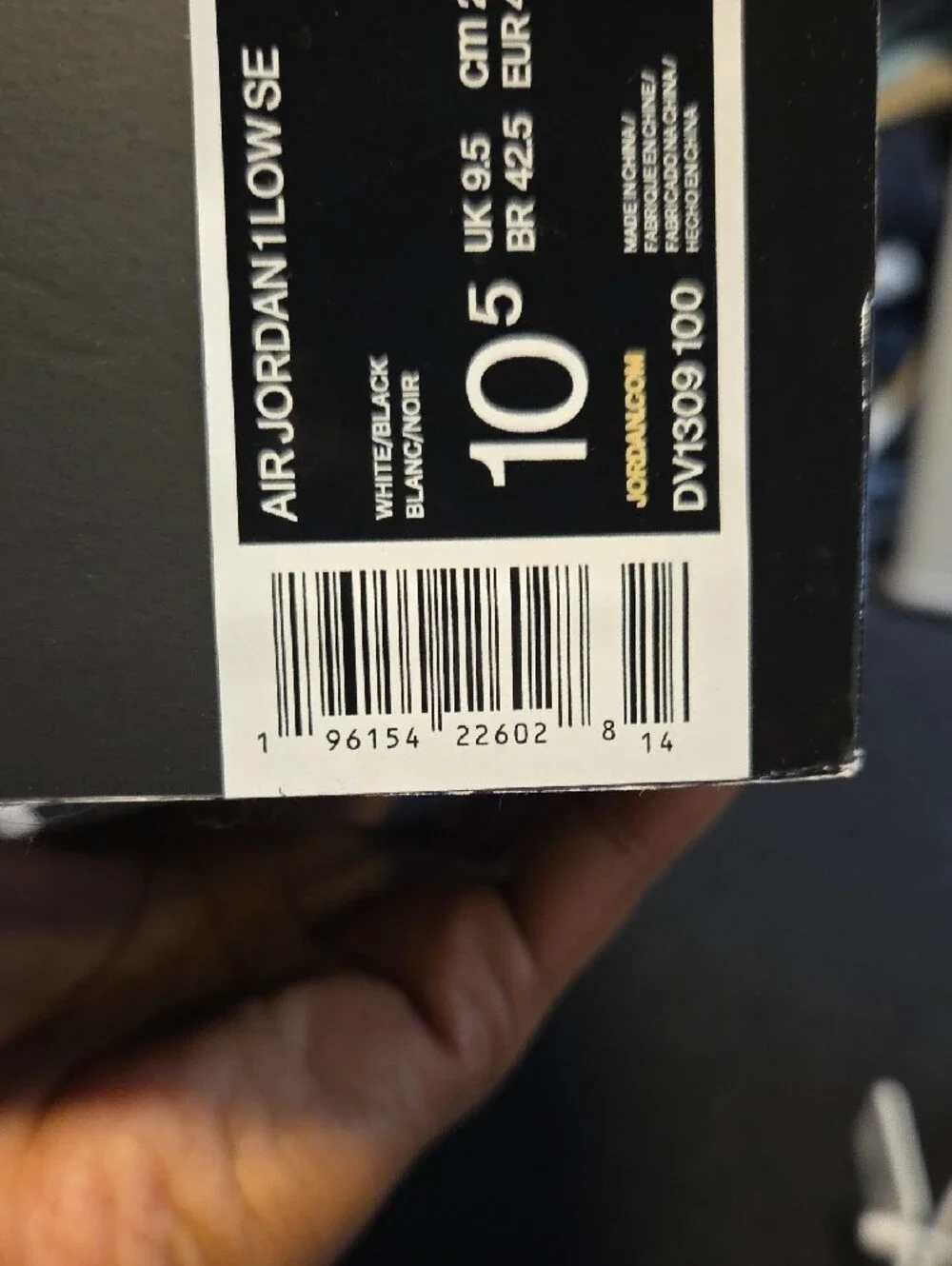 Nike Air Jordan 1 Low Patent Leather - Black & White
